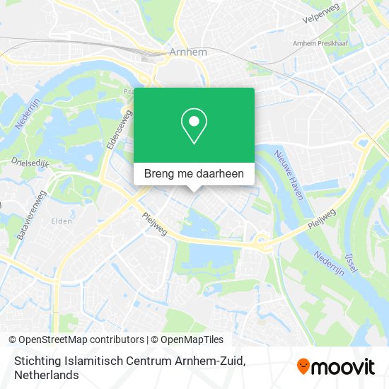 Stichting Islamitisch Centrum Arnhem-Zuid kaart