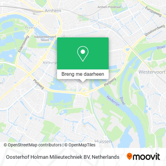 Oosterhof Holman Milieutechniek BV kaart