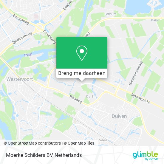 Moerke Schilders BV kaart