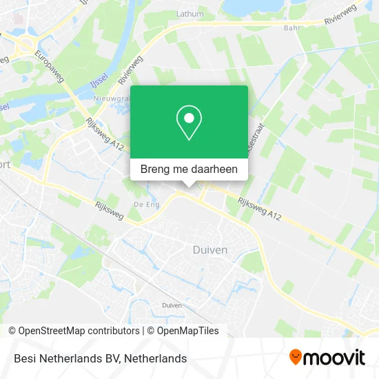 Besi Netherlands BV kaart