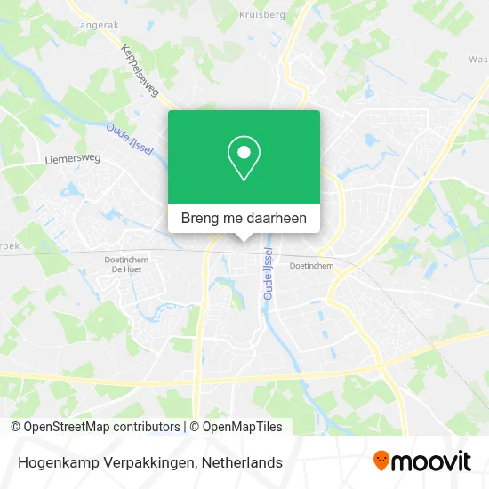 Hogenkamp Verpakkingen kaart