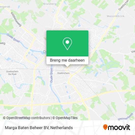 Marga Baten Beheer BV kaart