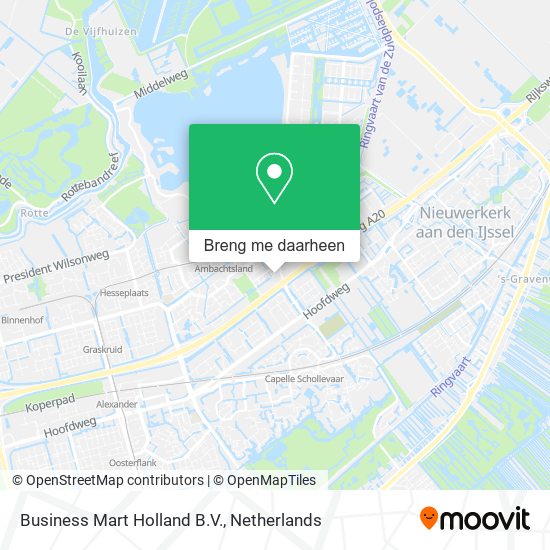 Business Mart Holland B.V. kaart