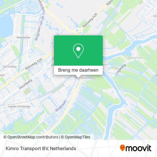 Kimro Transport BV kaart