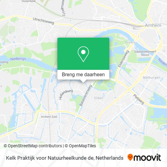 Kelk Praktijk voor Natuurheelkunde de kaart