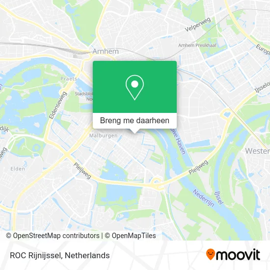 ROC Rijnijssel kaart