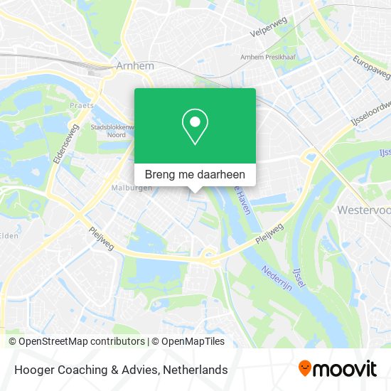 Hooger Coaching & Advies kaart