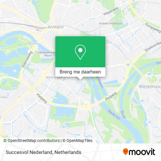 Succesvol Nederland kaart