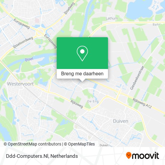 Ddd-Computers.Nl kaart