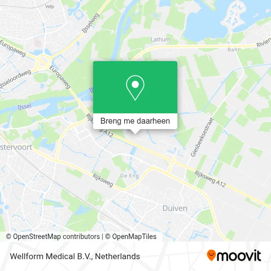 Wellform Medical B.V. kaart