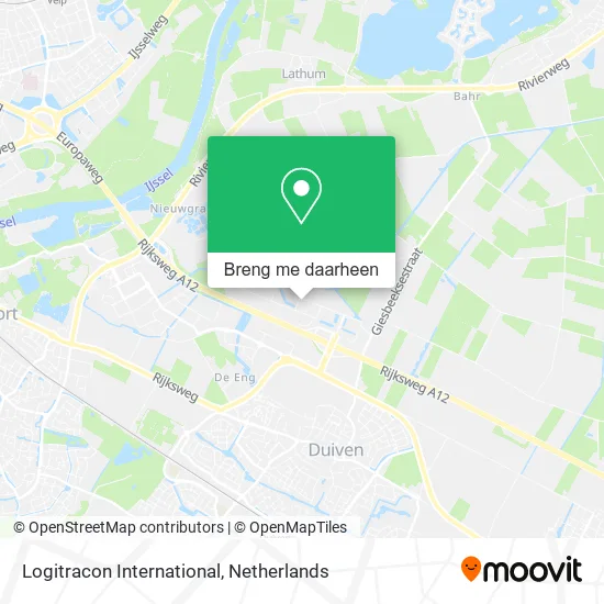 Logitracon International kaart