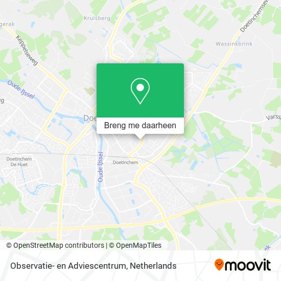 Observatie- en Adviescentrum kaart