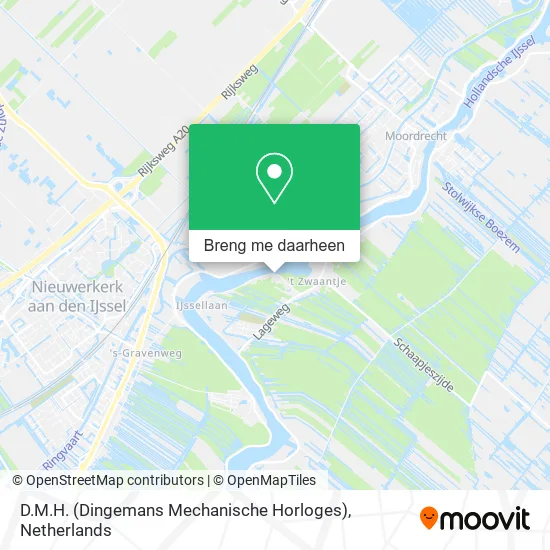 D.M.H. (Dingemans Mechanische Horloges) kaart