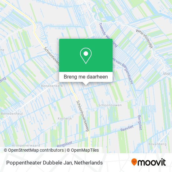 Poppentheater Dubbele Jan kaart