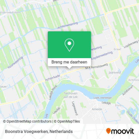 Boonstra Voegwerken kaart