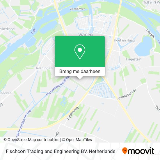 Fischcon Trading and Engineering BV kaart