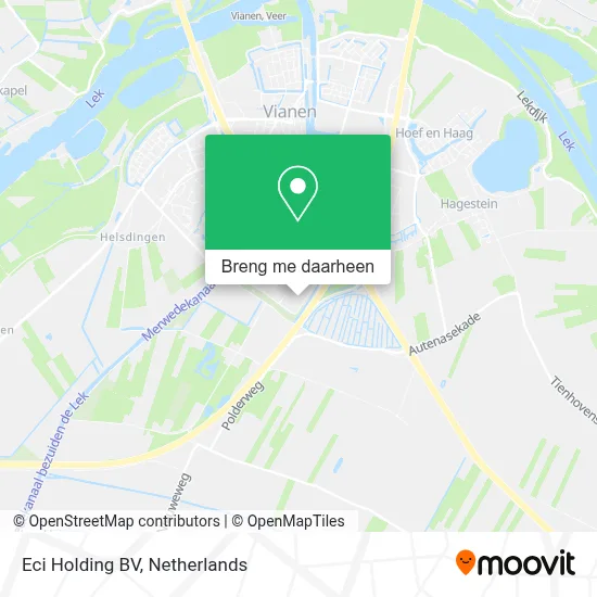 Eci Holding BV kaart