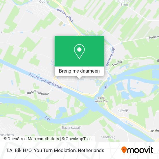 T.A. Bik H / O. You Turn Mediation kaart