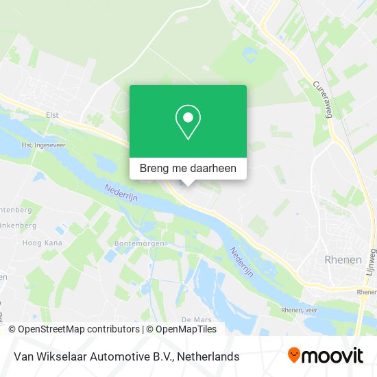 Van Wikselaar Automotive B.V. kaart