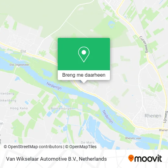 Van Wikselaar Automotive B.V. kaart