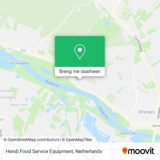 Hendi Food Service Equipment kaart