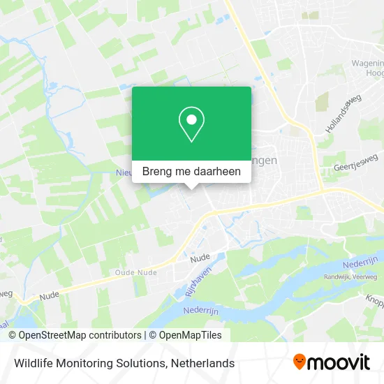 Wildlife Monitoring Solutions kaart