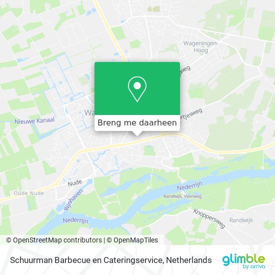 Schuurman Barbecue en Cateringservice kaart