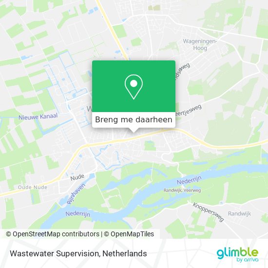 Wastewater Supervision kaart