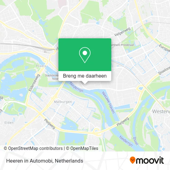 Heeren in Automobi kaart