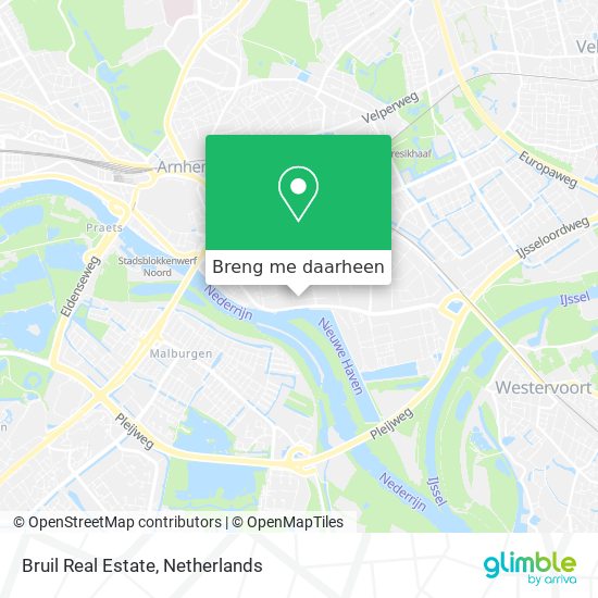 Bruil Real Estate kaart