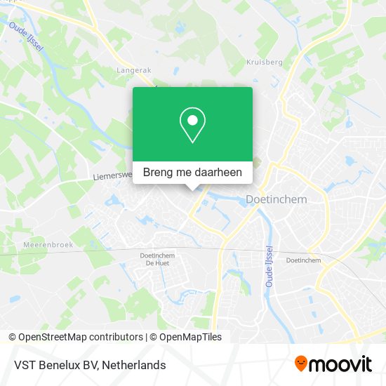 VST Benelux BV kaart