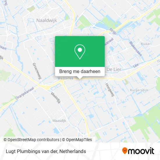 Lugt Plumbings van der kaart