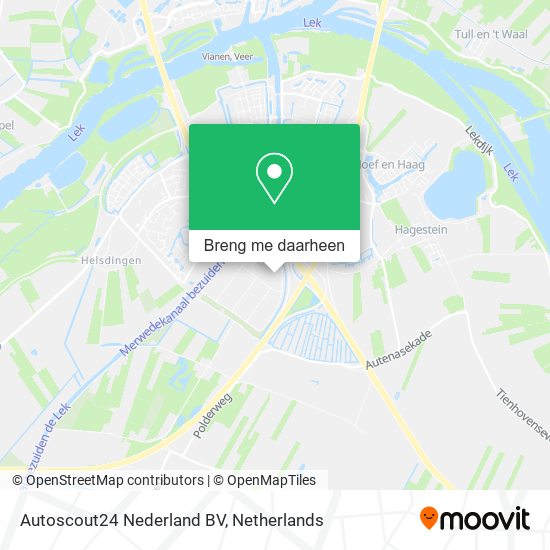Autoscout24 Nederland BV kaart
