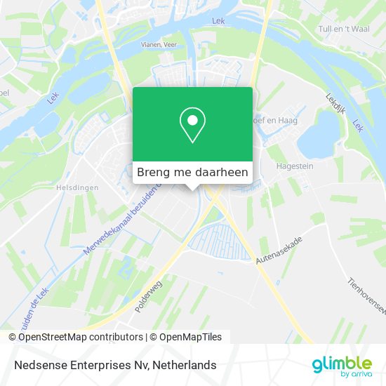 Nedsense Enterprises Nv kaart