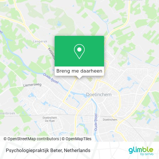 Psychologiepraktijk Beter kaart