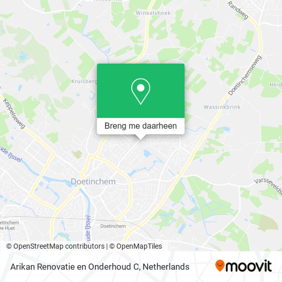 Arikan Renovatie en Onderhoud C kaart