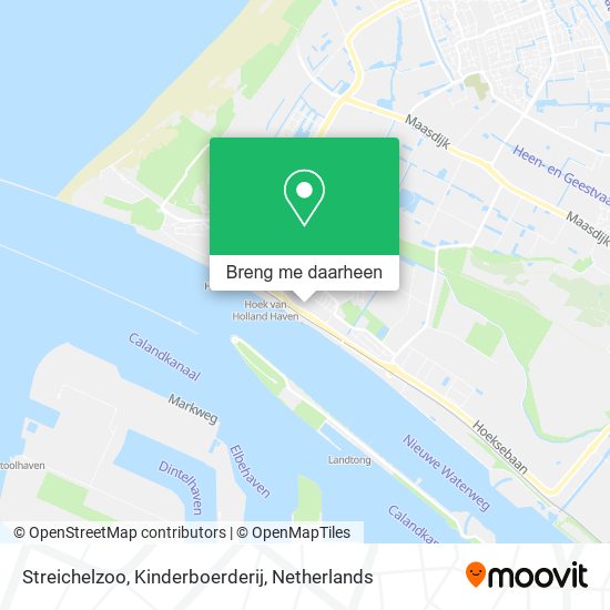Streichelzoo, Kinderboerderij kaart