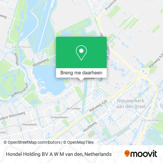 Hondel Holding BV A W M van den kaart