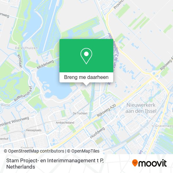 Stam Project- en Interimmanagement t P kaart