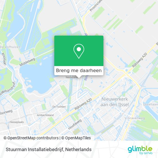 Stuurman Installatiebedrijf kaart