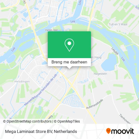 Mega Laminaat Store BV kaart