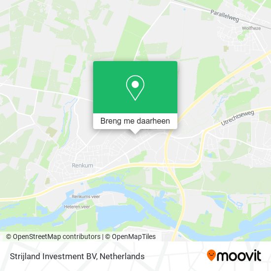 Strijland Investment BV kaart