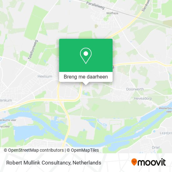 Robert Mullink Consultancy kaart