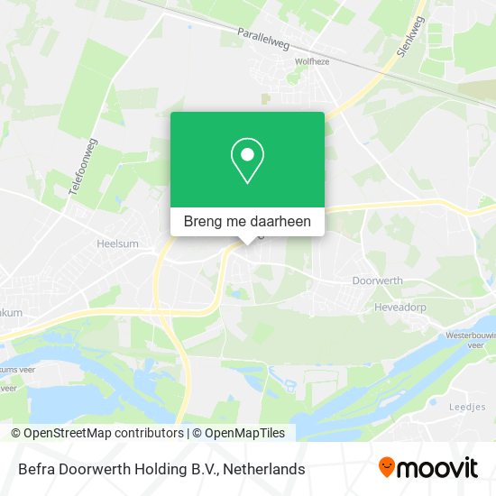 Befra Doorwerth Holding B.V. kaart