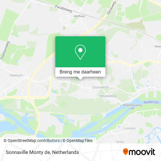 Sonnaville Monty de kaart