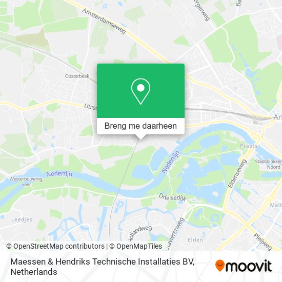Maessen & Hendriks Technische Installaties BV kaart