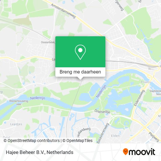 Hajee Beheer B.V. kaart