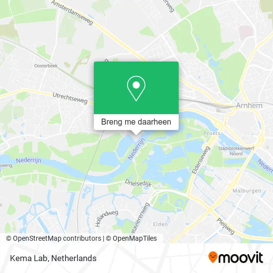 Kema Lab kaart