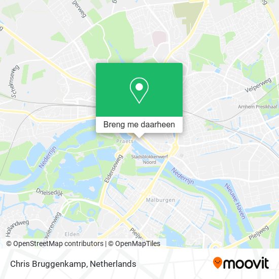 Chris Bruggenkamp kaart