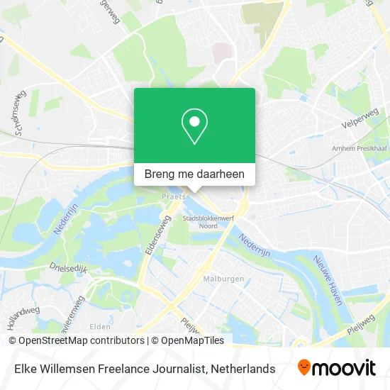 Elke Willemsen Freelance Journalist kaart